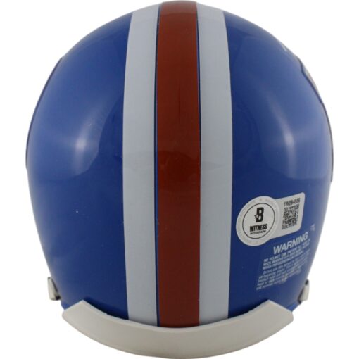 Steve Atwater Autographed Denver Broncos VSR4 TB Mini Helmet HOF Beckett 49064