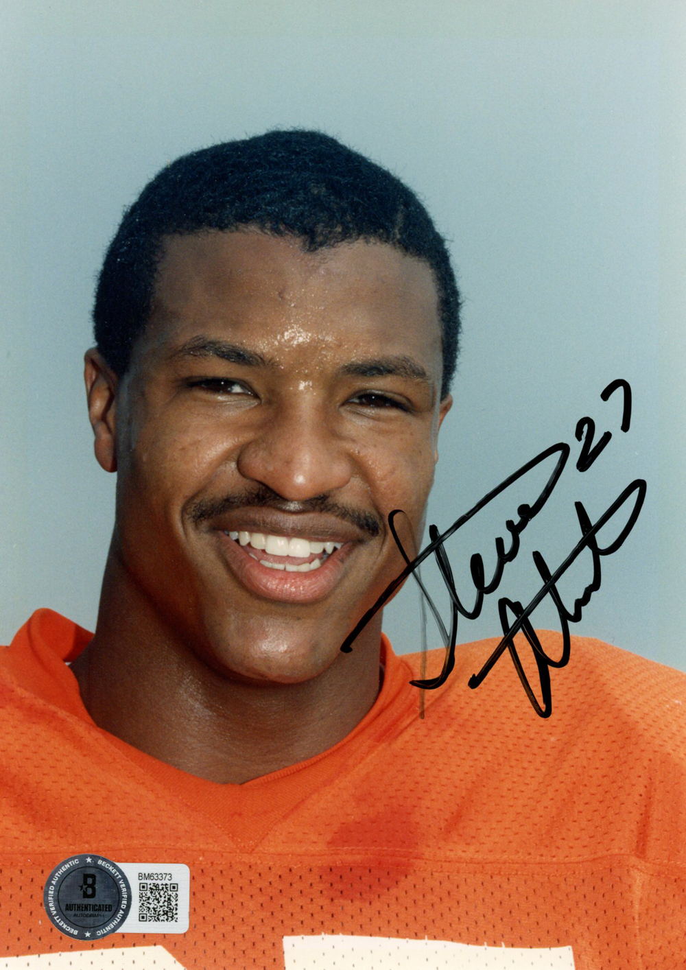 Steve Atwater Autographed/Signed Denver Broncos 5×7 Photo BAS 45100 ...
