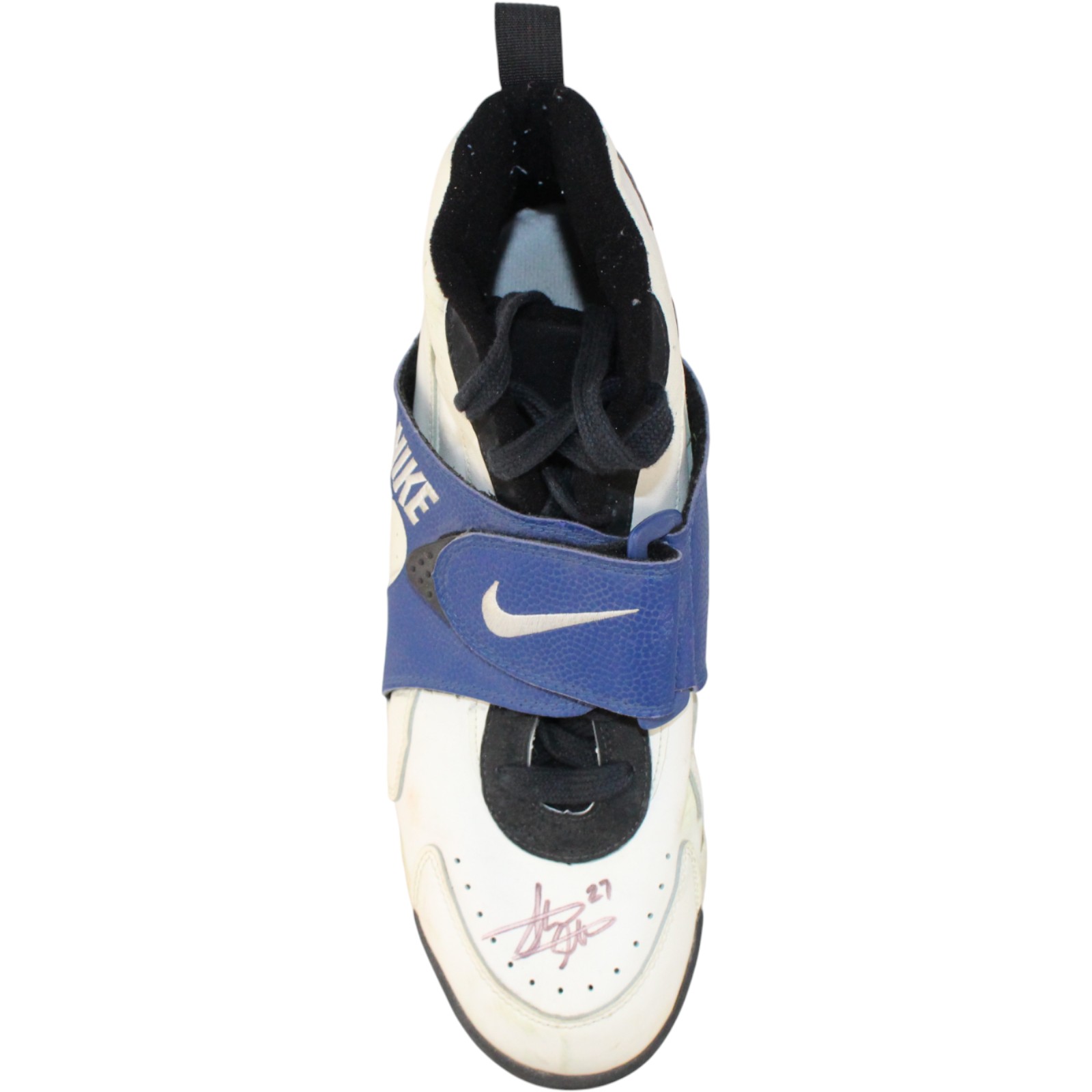 Steve Atwater Autographed Denver Broncos Nike Air Sz 13 Shoe Beckett 52860