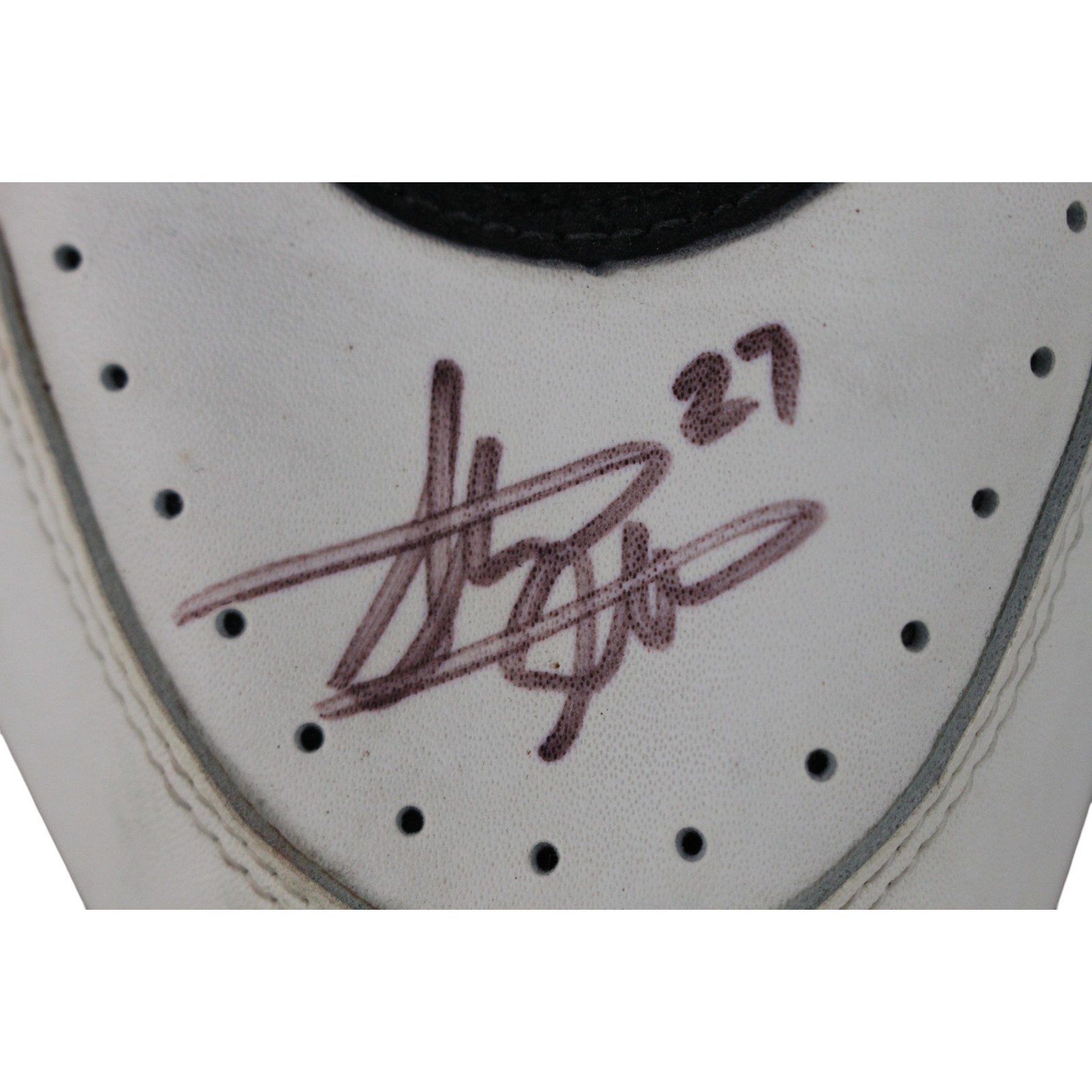 Steve Atwater Autographed Denver Broncos Nike Air Sz 13 Shoe Beckett 52860