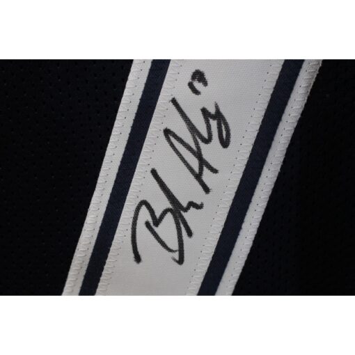 Brandon Aubrey Autographed Pro Style Size XL Blue Jersey Beckett Witness 50945