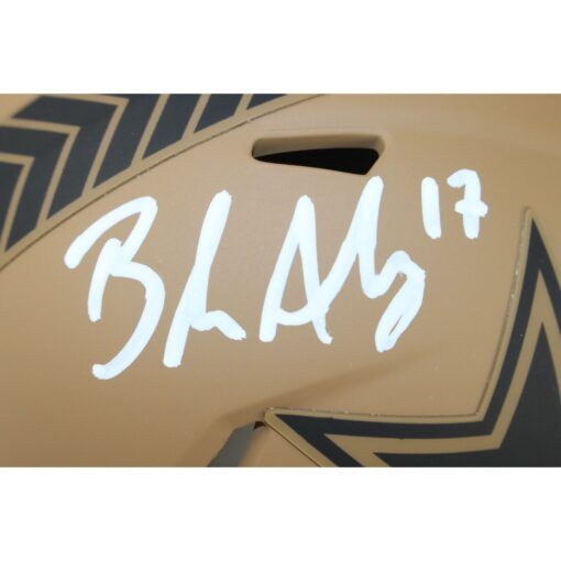 Brandon Aubrey Autographed Dallas Cowboys Mini Helmet 23 STS Beckett 50964