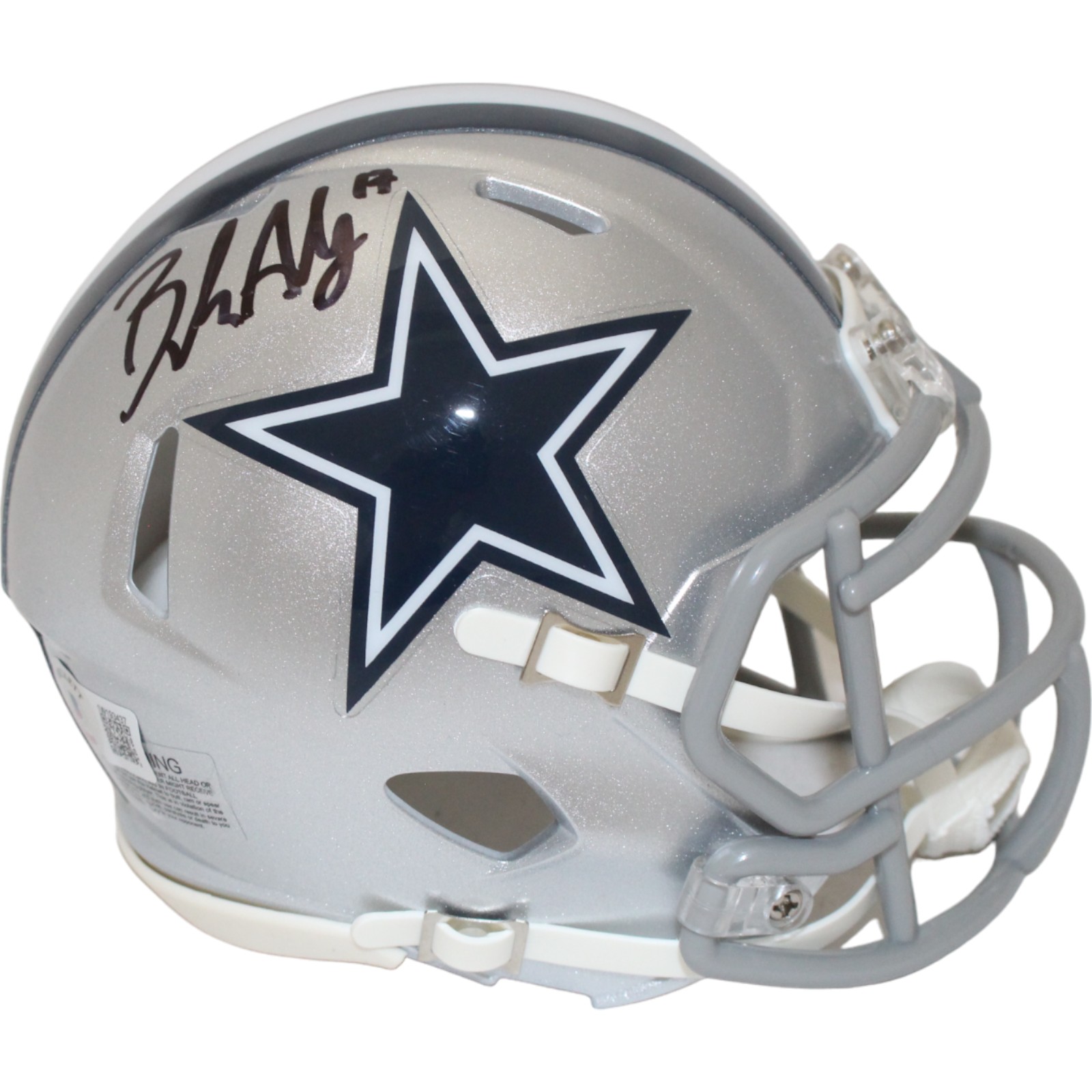 Brandon Aubrey Autographed Dallas Cowboys Mini Helmet Beckett 