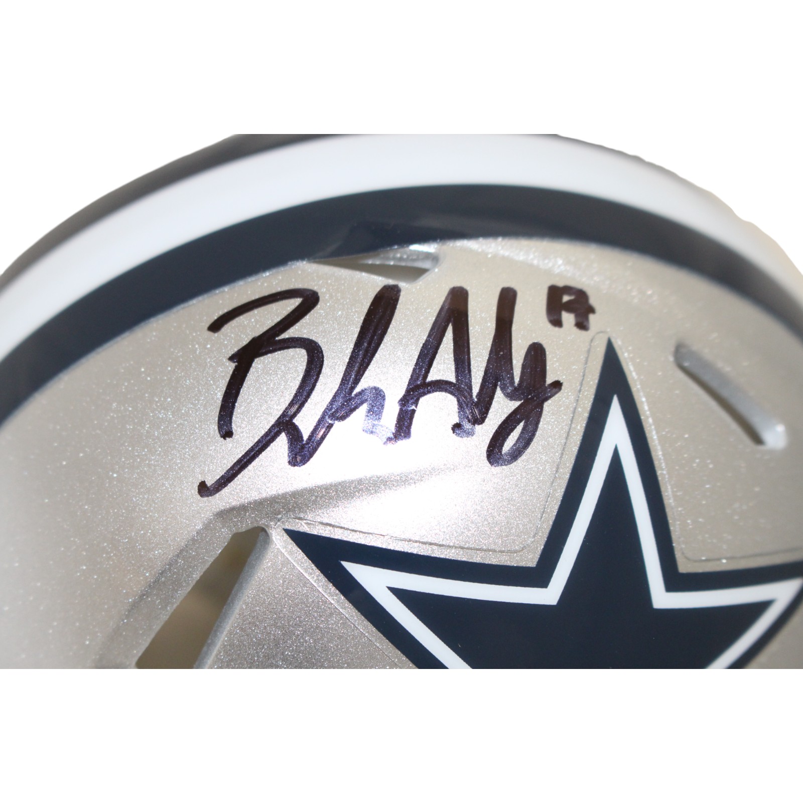 Brandon Aubrey Autographed Dallas Cowboys Mini Helmet Beckett