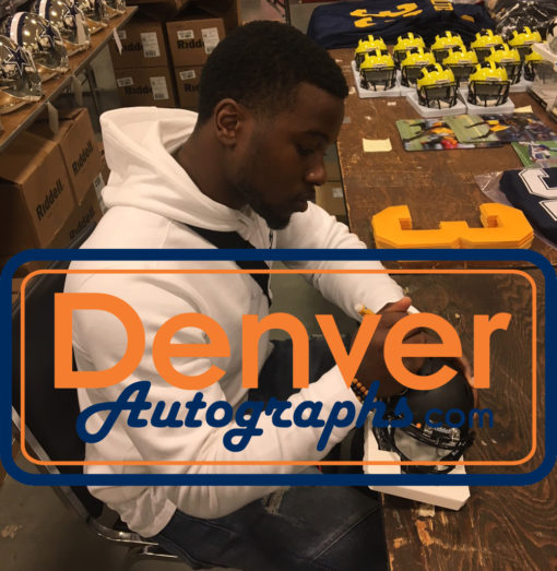 Chidobe Awuzie Autographed/Signed Colorado Buffaloes Mini Helmet BAS 23968