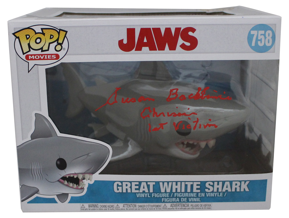 Susan Backlinie Autographed/Signed Jaws Funko Pop #758 JSA