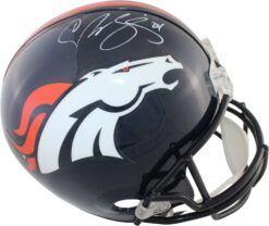 Champ Bailey Autographed/Signed Denver Broncos F/S TB VSR4 Helmet JSA 59353