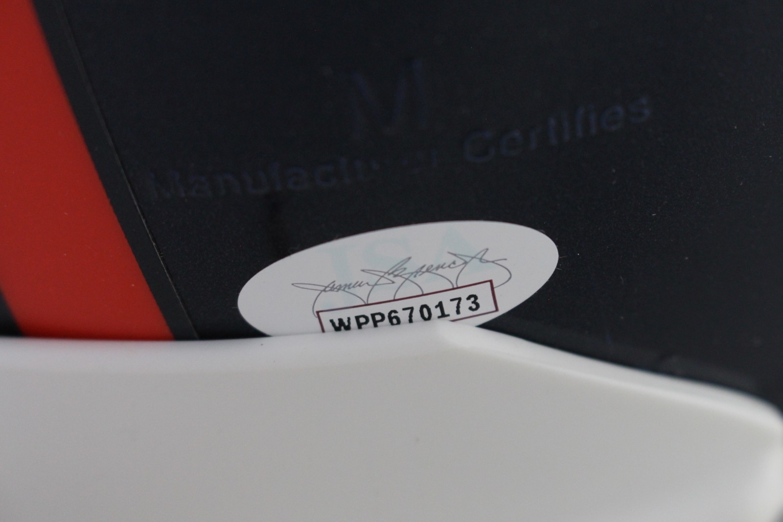 Champ Bailey Autographed/Signed Denver Broncos F/S TB VSR4 Helmet JSA 59353 4 Champ Bailey Autographed/Signed Denver Broncos F/S TB VSR4 Helmet JSA 59353