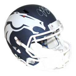 Champ Bailey Autographed/Signed Denver Broncos AMP Replica Helmet JSA 21212