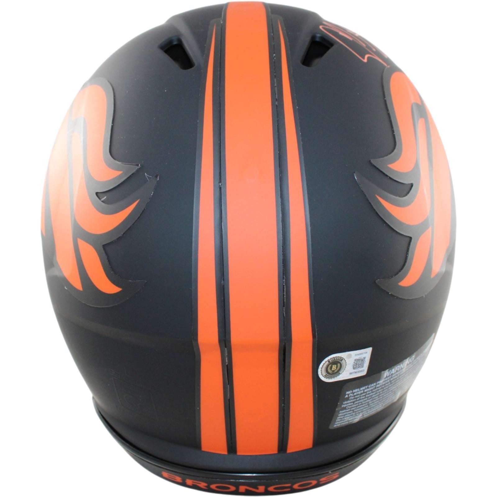 Champ Bailey Autographed Denver Broncos Pro Helmet Eclipse Beckett WIT 58668 3 Champ Bailey Autographed Denver Broncos Pro Helmet Eclipse Beckett WIT 58668
