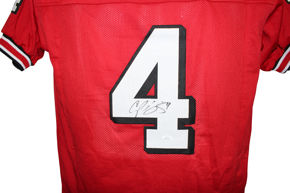 Georgia Bulldogs Champ Bailey #4 Men's Game Alumni Football Jersey