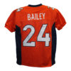 Champ Bailey Autographed/Signed Denver Broncos Orange XL Jersey HOF JSA 21404