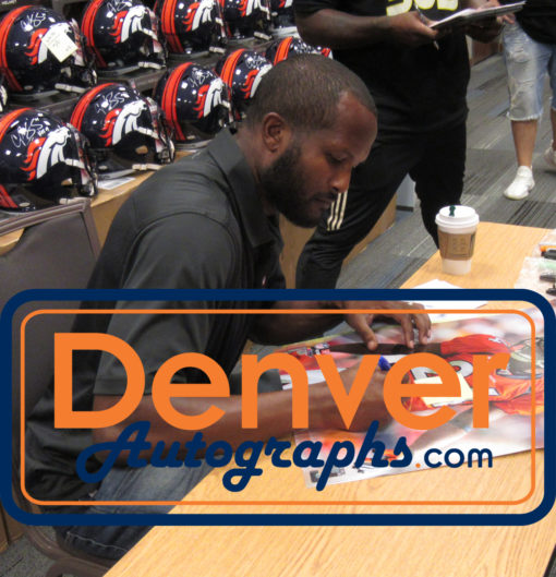 Champ Bailey Autographed/Signed Denver Broncos 16x20 Photo HOF JSA 21205 PF