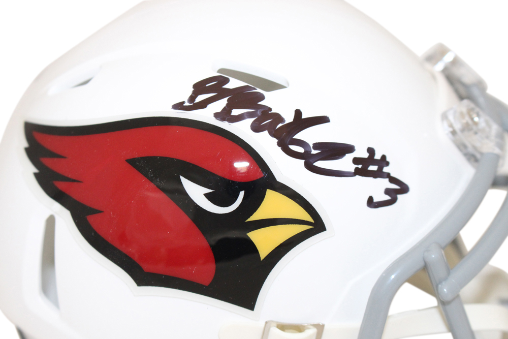 Budda Baker Autographed Arizona Cardinals Speed Mini Helmet Beckett