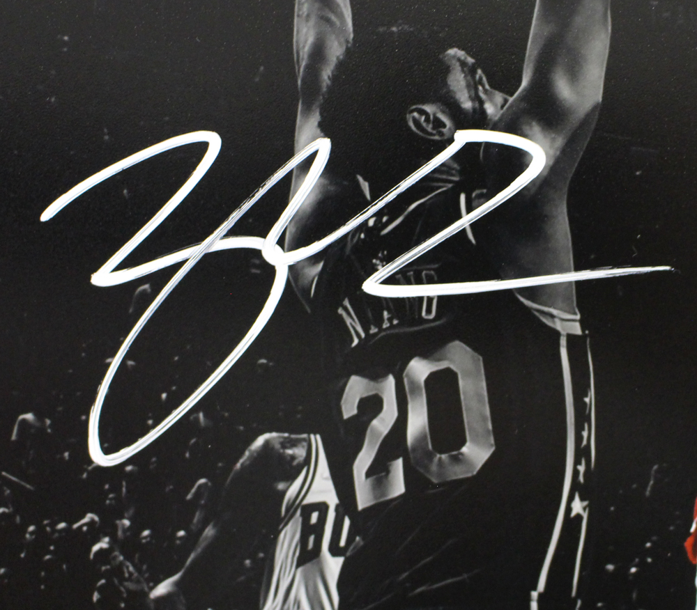 Lonzo Ball Autographed/Signed Chicago Bulls Spotlight 11x14 Photograph