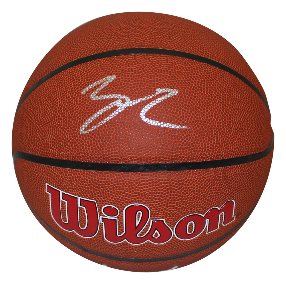 Lonzo Ball Autographed/Signed Wilson Chicago Bulls Basketball FAN