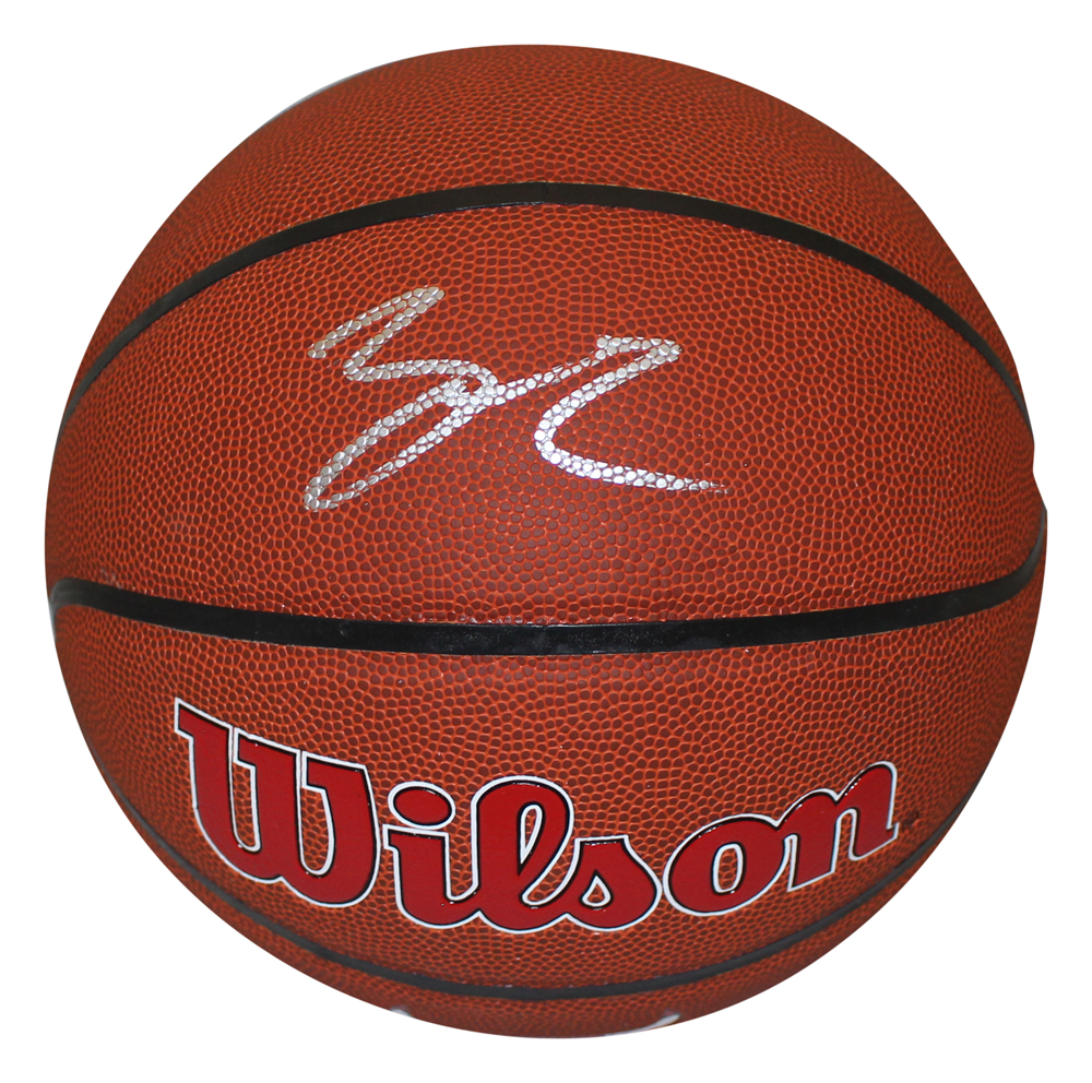 Lonzo Ball Autographed/Signed Wilson Chicago Bulls Basketball FAN
