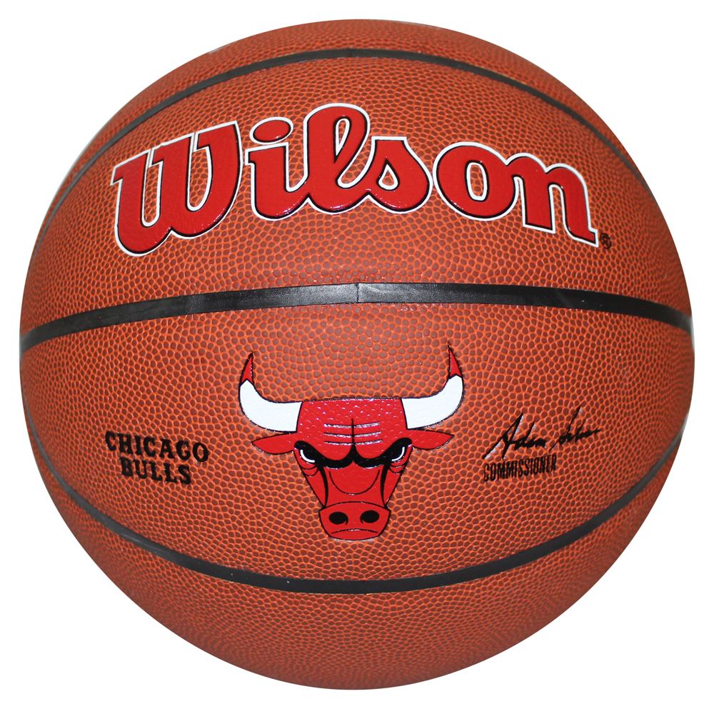 Lonzo Ball Autographed/Signed Wilson Chicago Bulls Basketball FAN