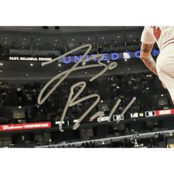 Lonzo Ball Autographed/Signed Chicago Bulls 16x20 Photo FAN 46861