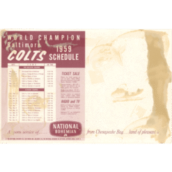 Moore Donovan Marchetti Berry Signed Baltimore Colts 6x9 Photo JSA 55130