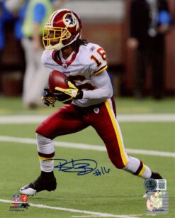 Brandon Banks Autographed Washington Redskins 8x10 Photo White Beckett 56667