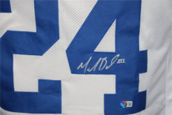 Marion Barber Autographed/Signed Pro Style White XL Jersey Beckett
