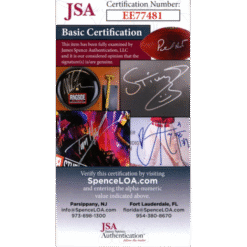 Lem Barney Dick LeBeau Autographed/Signed Detroit Lions 8x10 Photo HOF JSA 55122