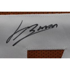 Jahdae Barron Autographed College Style XL Orange Jersey Beckett Witness 54017
