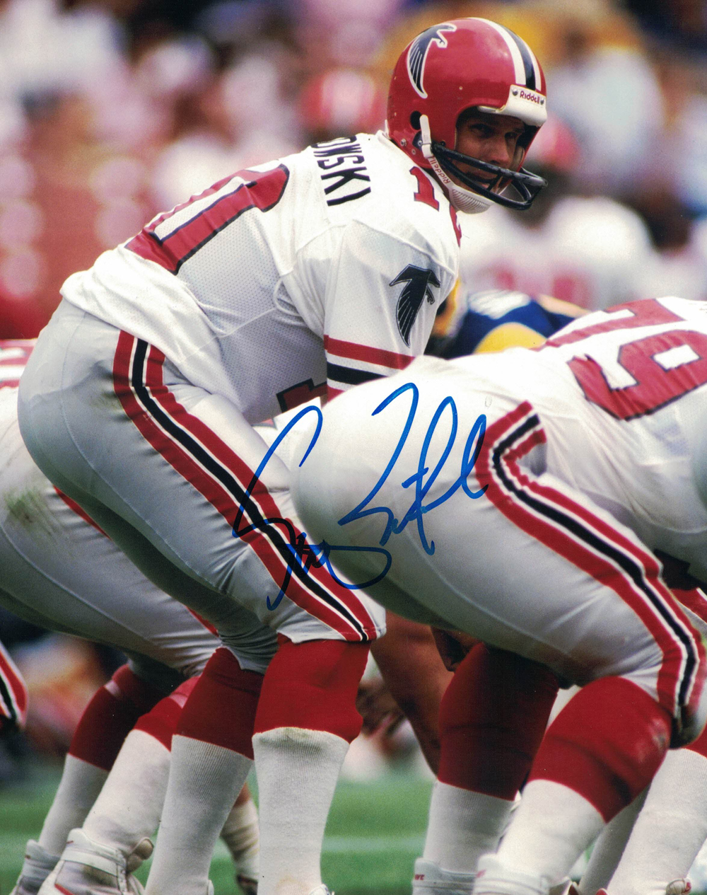 Steve Bartkowski Autographed/Signed Atlanta Falcons 8x10 Photo 30144