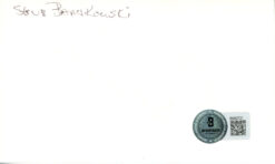 Steve Bartkowski Autographed Atlanta Falcons Index Card Beckett 45380