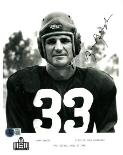 Sammy Baugh Autographed/Signed Washington Redskins 8x10 Photo Beckett 56649