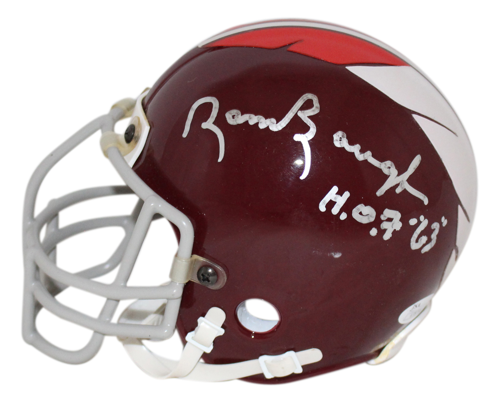 Sammy Baugh Autographed Washington Redskins Authentic Mini Helmet JSA