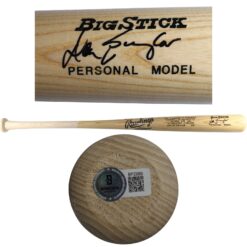 Don Baylor Autographed Colorado Rockies '93 Season To Remember Bat Beckett 53427