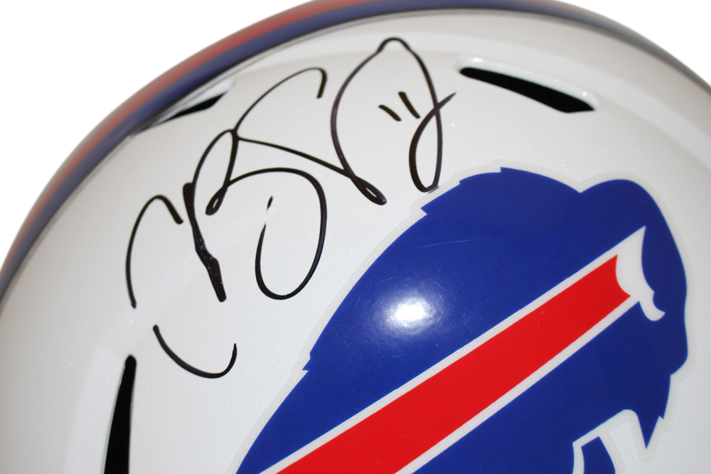 Cole Beasley Autographed/Signed Buffalo Bills F/S Speed Helmet Beckett
