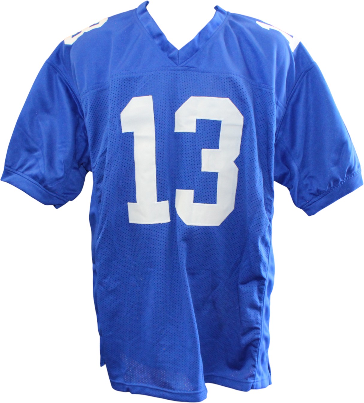 Odell Beckham Jr Autographed/Signed Pro Style Size XL Blue Jersey JSA 59362 4 Odell Beckham Jr Autographed/Signed Pro Style Size XL Blue Jersey JSA 59362