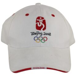 Beijing Olympcs 2008 White Adjustable Hat 56024