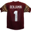 Kelvin Benjamin Autographed/Signed College Style Maroon XL Jersey BAS 26841