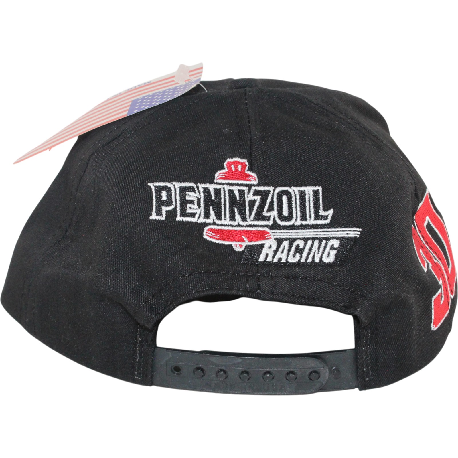 Johnny Benson Autographed Pennzoil Racing Snapback Racewear Hat Beckett 55002 4 Johnny Benson Autographed Pennzoil Racing Snapback Racewear Hat Beckett 55002