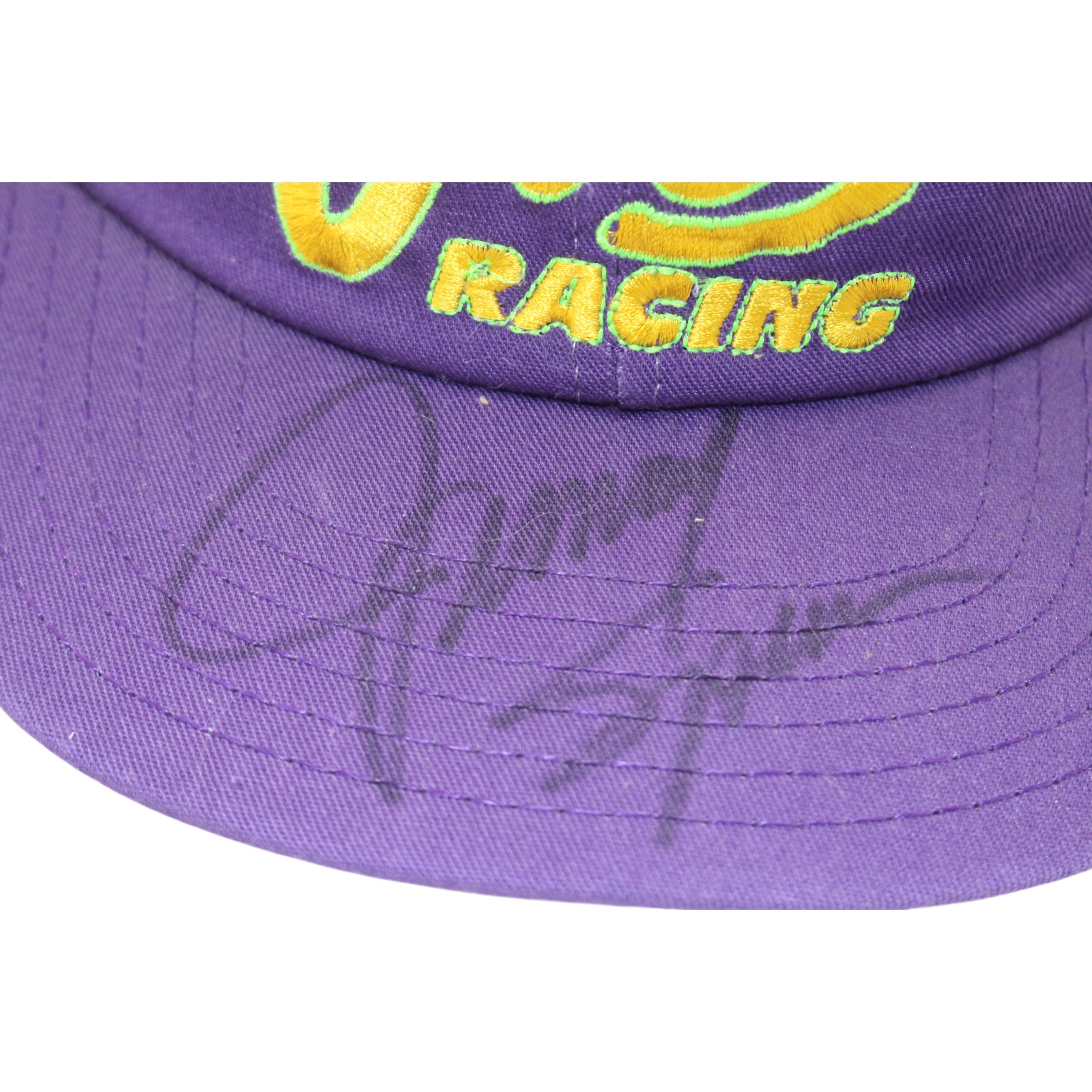 Johnny Benson Autographed Smokin' Joe Racing Snapback Hat Beckett 54993 2 Johnny Benson Autographed Smokin' Joe Racing Snapback Hat Beckett 54993