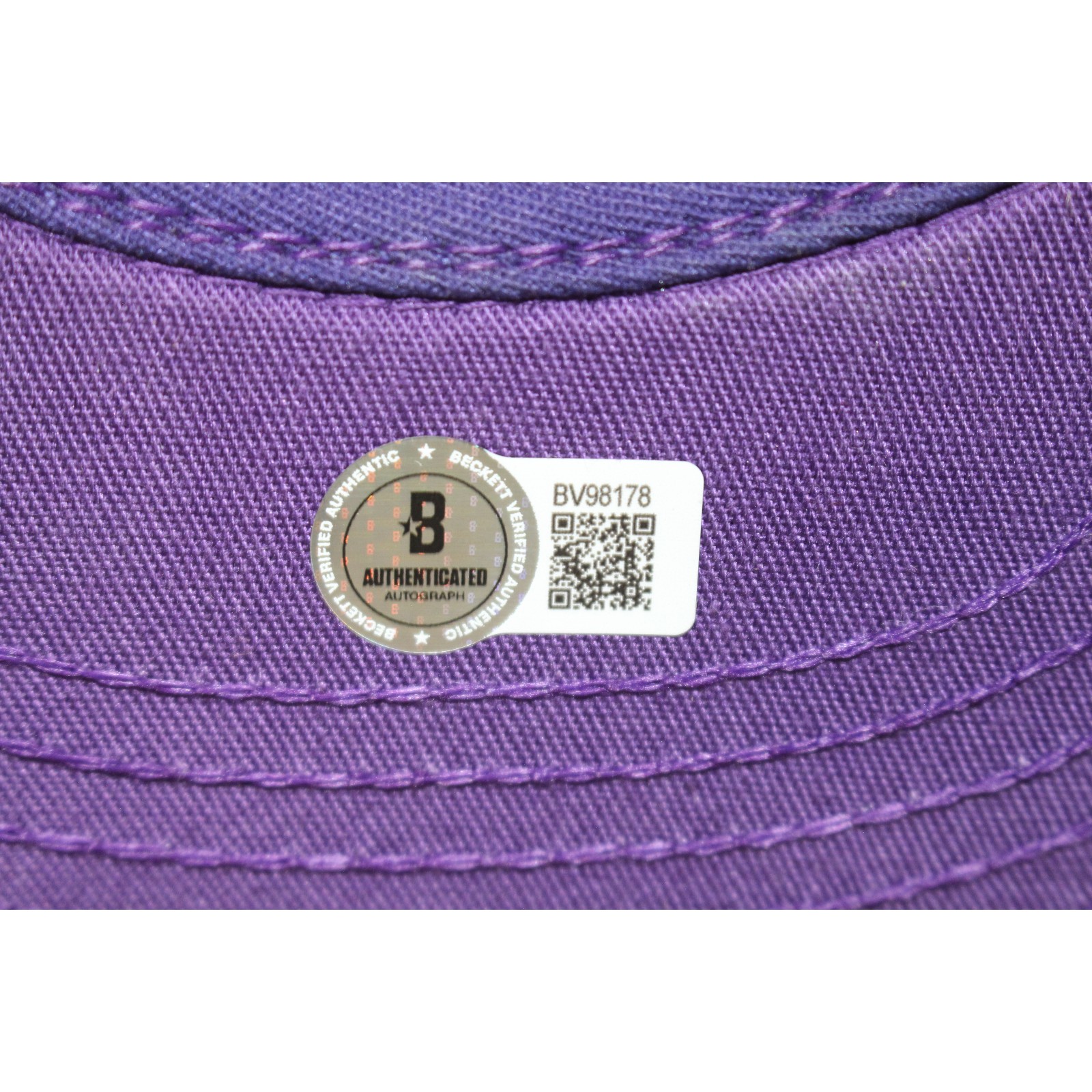 Johnny Benson Autographed Smokin' Joe Racing Snapback Hat Beckett 54993 5 Johnny Benson Autographed Smokin' Joe Racing Snapback Hat Beckett 54993