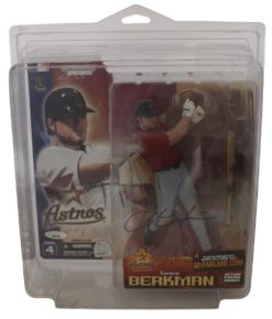 Lance Berkman Autographed Houston Astros McFarlane Chase Figure Tristar 24734