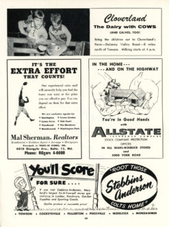 Raymond Berry Autographed Baltimore Colts Magazine Page Beckett 47733