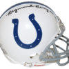 Raymond Berry Autographed/Signed Baltimore Colts Mini Helmet HOF BAS 27156
