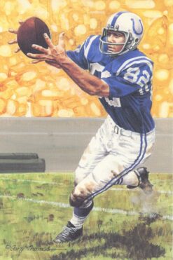 Raymond Berry Baltimore Colts Goal Line Art Card Series 2 No. 33 LE /5000 58038