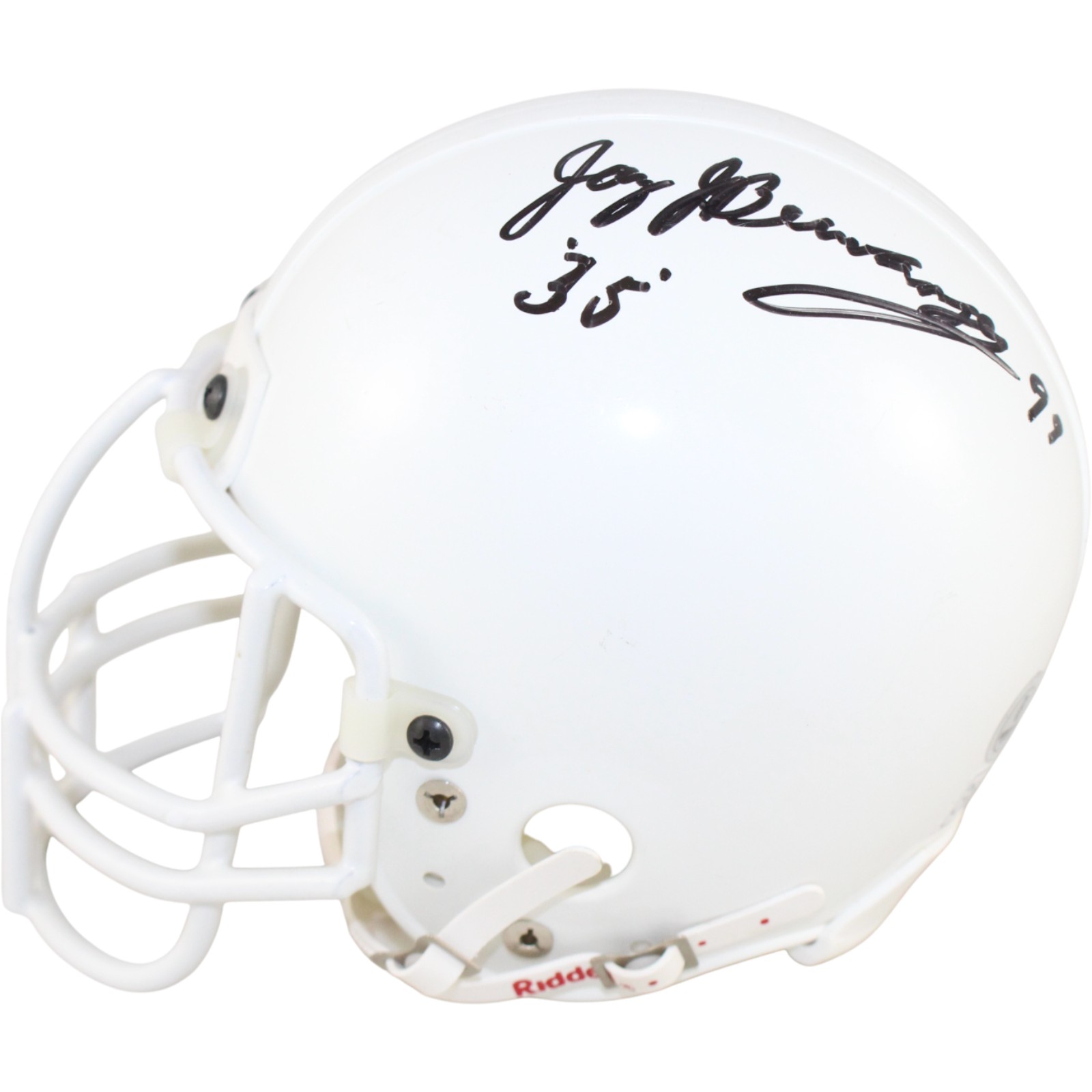 Jay Berwanger Autographed Chicago University Mini Helmet 35 Beckett 53202
