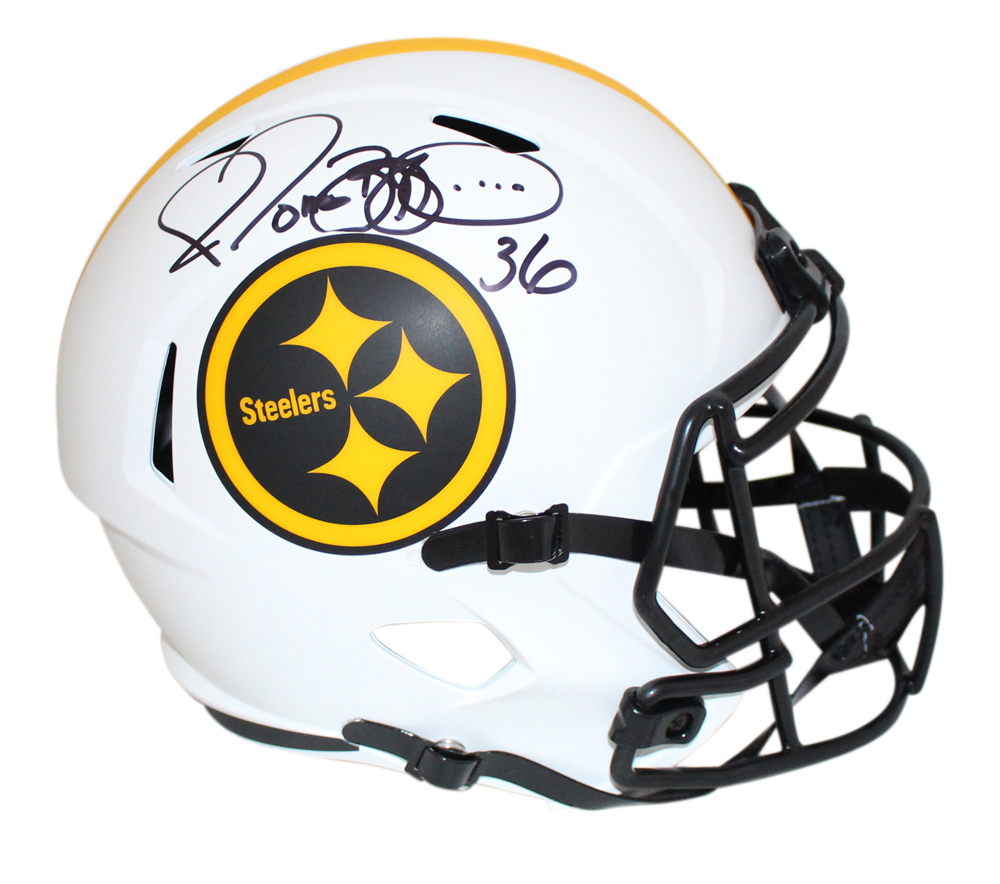 Jerome Bettis Autographed Pittsburgh Steelers F/S Lunar Speed Helmet BAS 32469