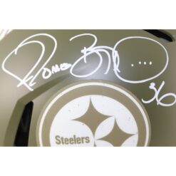 Jerome Bettis Autographed Pittsburgh Steelers Pro 22 STS Helmet Beckett 51790
