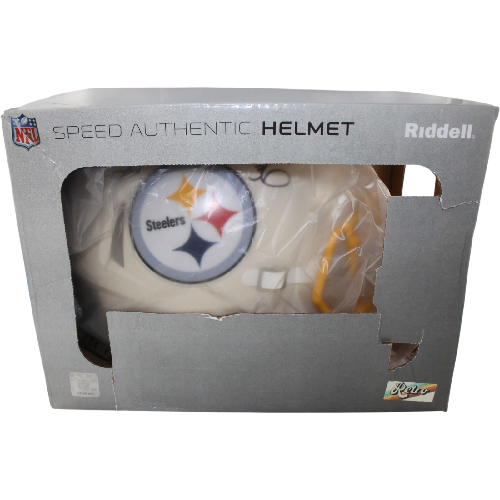 Jerome Bettis Signed Pittsburgh Steelers Pro Retro Helmet Beckett WIT 57523 7 Jerome Bettis Signed Pittsburgh Steelers Pro Retro Helmet Beckett WIT 57523