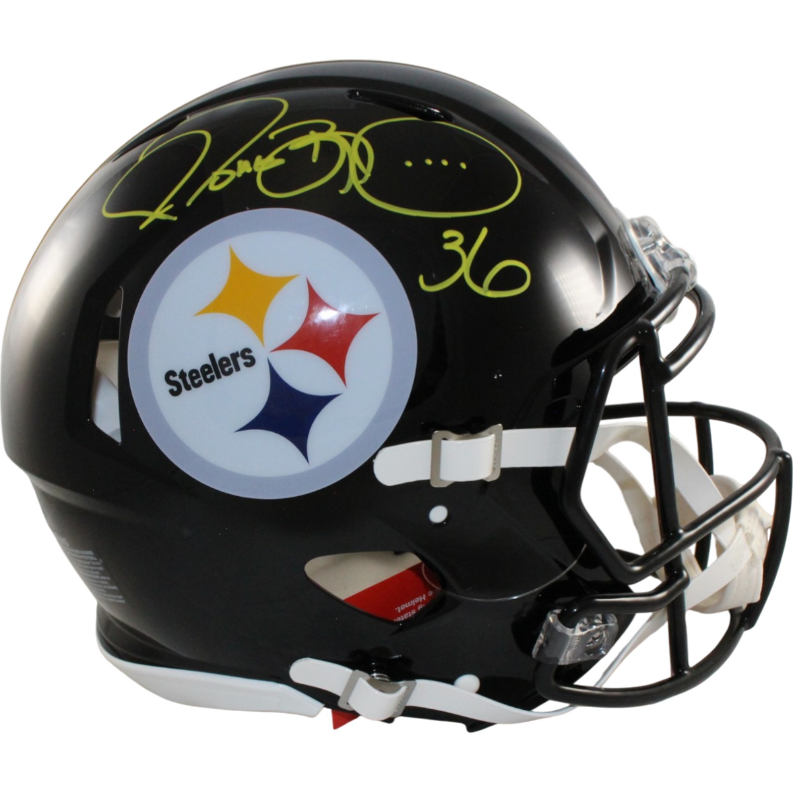 Jerome Bettis Autographed Pittsburgh Steelers Authentic Helmet Beckett W 55274
