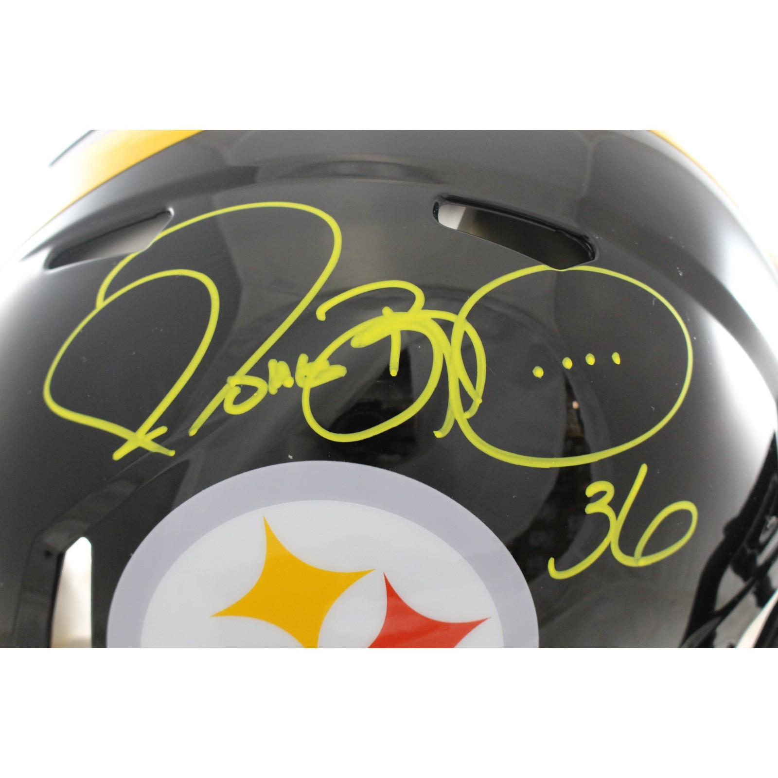 Jerome Bettis Autographed Pittsburgh Steelers Authentic Helmet Beckett W 55274